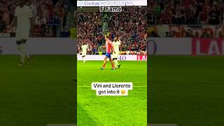 Vinícius vs Llorente 😤🔥 [upl. by Anirazc]