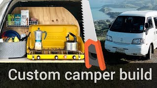 Nissan Vanette campervan build [upl. by Revert]