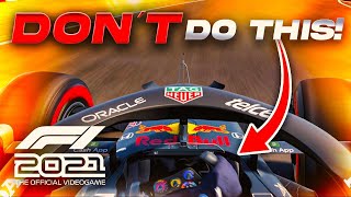 This common Mistake loses you Laptime  F1 2021 [upl. by Yurik]