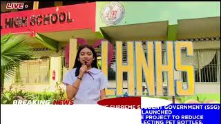 LUIS HERVIAS NHS NEWSCASTING 2024 GRADE 10  LYNX [upl. by Quiteri]