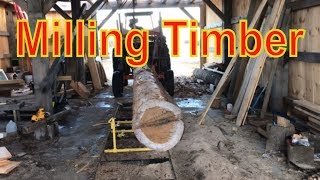 Tips For Successfully Sawmilling Timber Frame Timbers [upl. by Shiller658]