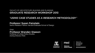 Graduate Research Workshop 2013 featuring Prof Susan Fainstein [upl. by Gans]