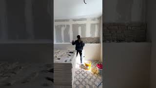 Fierté d’avoir fait ça quasiment seule et enceinte jusqu’au cou 🤪 renovation reno travaux [upl. by Asserrac834]