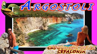 ARGOSTOLI CEFALONIA cosa vedere  Vlog Drone Spiagge Ep 33 [upl. by Roinuj]