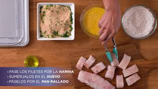 Receta Horno Tostador con Freidora de Aire Oster [upl. by Standice]