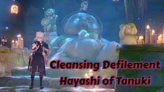 Cleansing Defilement  Hayashi of Tanuki in the Forest Guide  Genshin impact [upl. by Narcho]