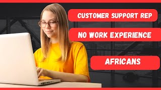 Remote Customer Support Rep  Entry Level  No Experience [upl. by Kcitrap161]