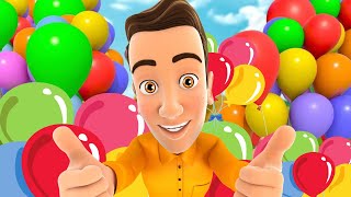 🎈 Balloon song 🎈  Balloon Song for Kids  Learn colors with Balloons  balloon song [upl. by Paula]