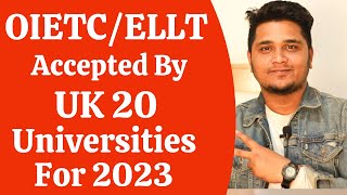 Great News for OIETCELLT Online Test  Accepted by 20 UK Universities2023 [upl. by Karsten]