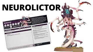 Neurolictor Datasheet REVEALED  What does this new Tyranids Model Do [upl. by Strait]