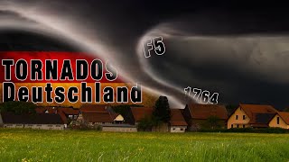 F5 TORNADO in Deutschland  Tornadoliste und weitere Ereignisse [upl. by Tung900]