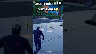 ONLY SNIPER fortnite gaming fortniteclips [upl. by Meghan]