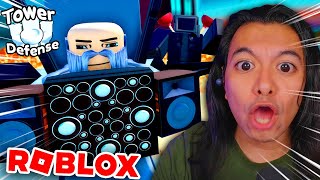 JUGUÉ SKIBIDI TOILET TOWER DEFENSE en ROBLOX [upl. by Gilman]