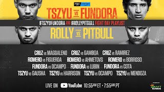 Fight Day Playlist Tszyu vs Fundora  Rolly vs Pitbull [upl. by Vivia]