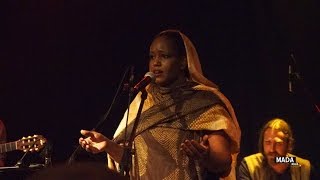 Aziza Brahim  live at Yaam Club Berlin [upl. by Kaycee]