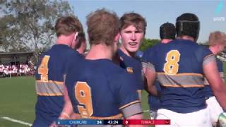 Churchie 2019 Feature Match R5 v Gregory Terrace [upl. by Nwahsaj531]