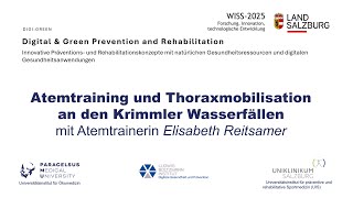 Atemtraining GEARCOPD Studie an den Krimmler Wasserfällen [upl. by Eiromem134]