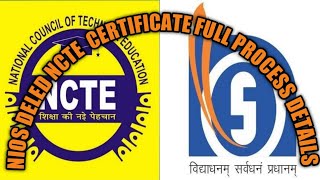 NCTE APPROVED OTPRMS CERTIFICATE REGISTRATION AND DOWNLOAD CERTIFICATE [upl. by Jegger]