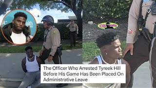 Police Officer Placed On Administrative Leave In Tyreek Hill Detainment [upl. by Aloise]