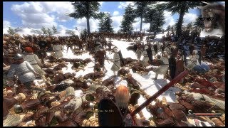 Massive Swadian Army  Mount And Blade Warband 2018 [upl. by Ttennaj566]