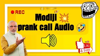 Modiji prank call Audio 🤣💥make your friends fool April fool special video 💥⚡prank vlogvbrodha [upl. by Etz]