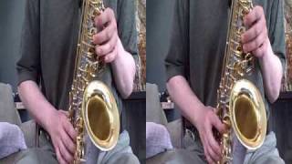 Lennie Niehaus Jazz Duet No 2 Alto Saxophone [upl. by Yttocs]