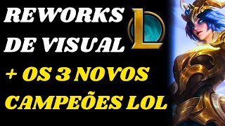 Riot faz Mudanças e responde sobre Novos Reworks e Campeões do League of Legends [upl. by Ralli]