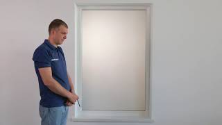 3 How to install roller blinds [upl. by Ogires]