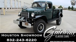 1952 Dodge Power Wagon For Sale Gateway Classic Cars 1671 Houston Showroom [upl. by Files]