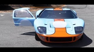 PART ONE  2014 Superformance GT40 RideAlong at Olthoff Racing in NC  GoPro Drivers Perspective [upl. by Wexler]