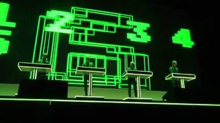 Kraftwerk Intro Numbers the Royal Albert Hall London 3rd night [upl. by Muhammad102]