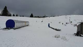 Feldberg Schwarzwald Schnee Skifahren Skilift Winter Dezember 2020 [upl. by Eniamerej]