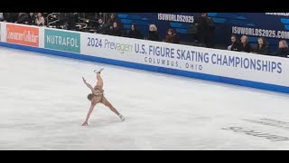 Amber Glenn Free Skate 2024 US Figure Skating Championships in 4K [upl. by Linet555]