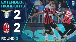 LAZIOMILAN 22  EXTENDED HIGHLIGHTS  SERIE A 202425 [upl. by Sheeran]