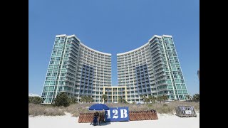 Avista Resort North Myrtle Beach SC KNS Type unit 1 BR 1 BA Oceanfront [upl. by Bramwell]