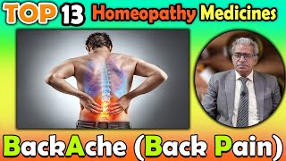 Backache Causes Symptoms and homeopathy Treatment  Dr P S Tiwari [upl. by Adelaide]