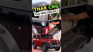 Mahindra Thar Cng  Thar modification 🤣 shorts factsshorts hindi mahindrathar thar [upl. by Iralam]