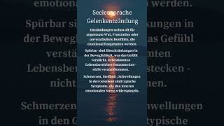 Seelensprache Gelenkentzündungen [upl. by Newra]