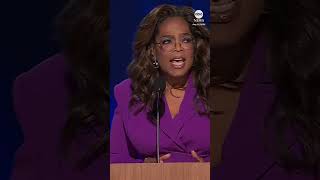 Oprah takes indirect jab at JD Vance during DNC speech [upl. by Arihsan]