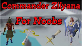 Commander Zilyana Guide OSRS  Easy Kills Noob and Iron Friendly 2024 [upl. by Swihart543]