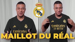 LA VIDÉO DE KYLIAN MBAPPE AVEC LE MAILLOT DU REAL MADRID [upl. by Lorenzo]