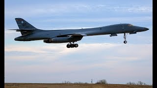 B1B Lancer quotTOUCH AND GOquot at Dyess AFB [upl. by Diena]