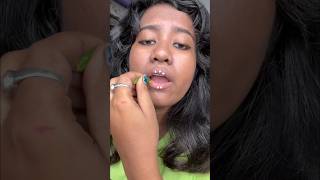 Lip plumping with chilli 🌶️ youtubeshorts makeup lipplumper lipplumping [upl. by Alisan]