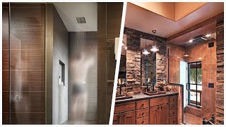 75 Beautiful Brown Tile Bathroom Design Ideas  Houzz 🌈 [upl. by Merat]