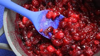 How to Cook Fresh Cranberries  Its Quick amp Easy [upl. by Osswald]