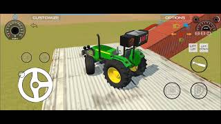 Joinder Tractor drive high on container gamingvideosconstructionvehicle tractor tractorvideo yt [upl. by Arocahs314]