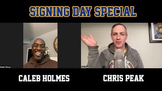 Signing Day 2023  A chat with Caleb Holmes  Pitt football recruiting on PantherLaircom [upl. by Loesceke]