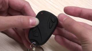 M10000BK Key Fob Spy Camera Product Demonstration [upl. by Sanfo491]