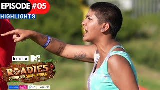 MTV Roadies Journey In South Africa  Episode 5 Highlights  Aggression at the Rugby Game [upl. by Lilas]