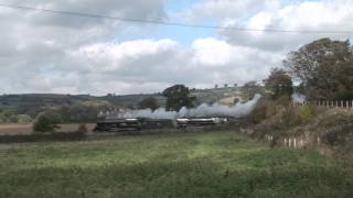 The Devonian 221011 6024 King Edward 1 and 70013 Oliver Cromwell [upl. by Appledorf]